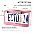 thumbnail image 5 of Coolnut Pink Clouds License Plate Frame 2 Holes Rustproof Aluminium License Plate Holders,2 PCS Car Licence Plate Covers with Bolts Washer Caps Universal Car Accessories Home Decor, 5 of 7
