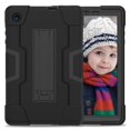 thumbnail image 5 of SaniMore Hybird Case for TCL Tab 8 LE 2023, Rugged Heavy Duty Protective Case Hidden Kickstand Dual Angle Stand Shockproof Anti-drop for TCL Tab 8 LE 2023, Black, 5 of 11