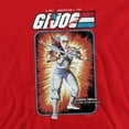 thumbnail image 2 of G.I. Joe Storm Shadow Card Unisex Adult Pull-Over Hoodie, Red, 3X-Large, 2 of 5