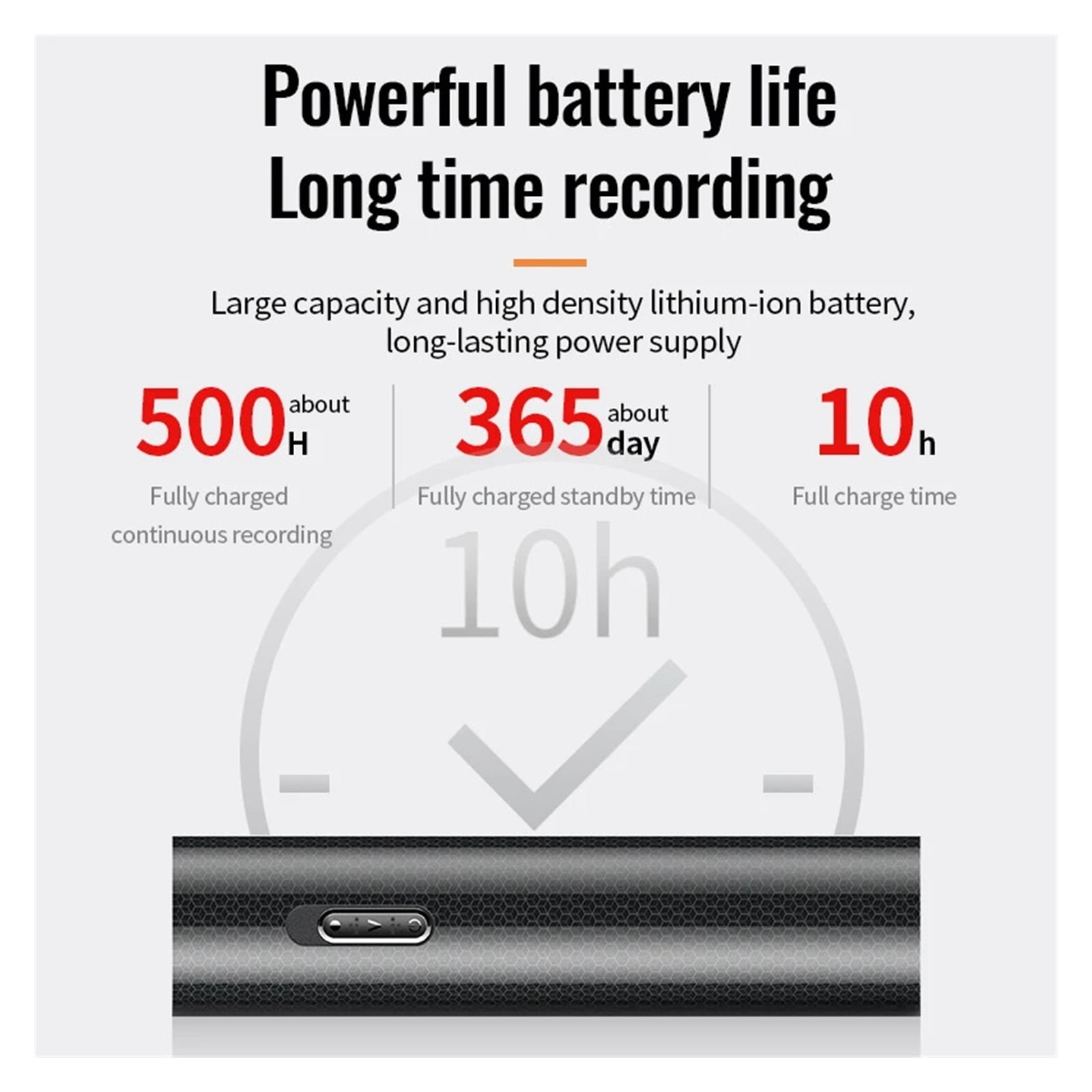 Small Voice Activated Recorder Long Distance Record Sound Dictaphone USB Flash Noise Reduce ,Excellent Sound Quality