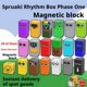 thumbnail image 4 of Caja de ritmo Sprunki, cubo magnético, libro tranquilo, conjunto completo de imanes, juguetes de ensamblaje para niños, 4 of 7