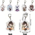 thumbnail image 2 of Genshin Impact keychain - Acrylic Keychain Genshin Anime Keychains with Key ring for Adult and Teen, 2 of 4