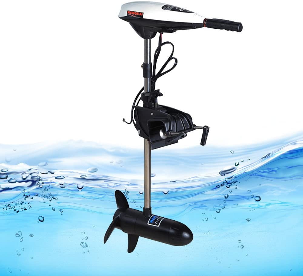 65LBS 12V Electric Outboard Motor Inflatable Fishing Boat Engine F5-R2 Control 