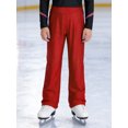thumbnail image 3 of vastwit Kids Boys Figure Skating Pants Sports Dance Trousers Athletic Sweatpants for Training & Practice Red 6, 3 of 7