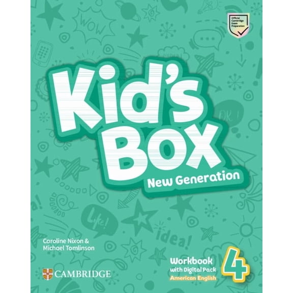Kid's Box Kid's Box New Generation Level 4 Workbook with Digital Pack American English, (Paperback)