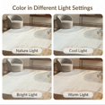 thumbnail image 7 of ODIKA 2'x3' Ultra-Soft Accent Mat, Abstract Vintage Way Distressed Swirl Motif Lightweight Throw None Washable, Bare feet friendly, Easy Care Indoor rug for Bedside, Footrest, 7 of 7