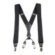 thumbnail image 5 of Tirantes para Hombres, Correas Y Ganchos Informales Ajustables en La Espalda, Correas Elásticas, Trabillas para Cinturón para Actividades de Regalo Al Negro, 5 of 8
