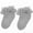 Grey, variant on CPNG Baby Boys Girls Turn Cuff Bottie Elegant Double Layer Lace Ruffle Socks Cotton Baby Comfortable and Trendy Socks for Infant Toddler