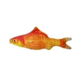 thumbnail image 1 of Graflsoa Plush Red Carp Cat Chew Toy, 20cm Soft Fish Design for Playful Kitties, 1 of 6