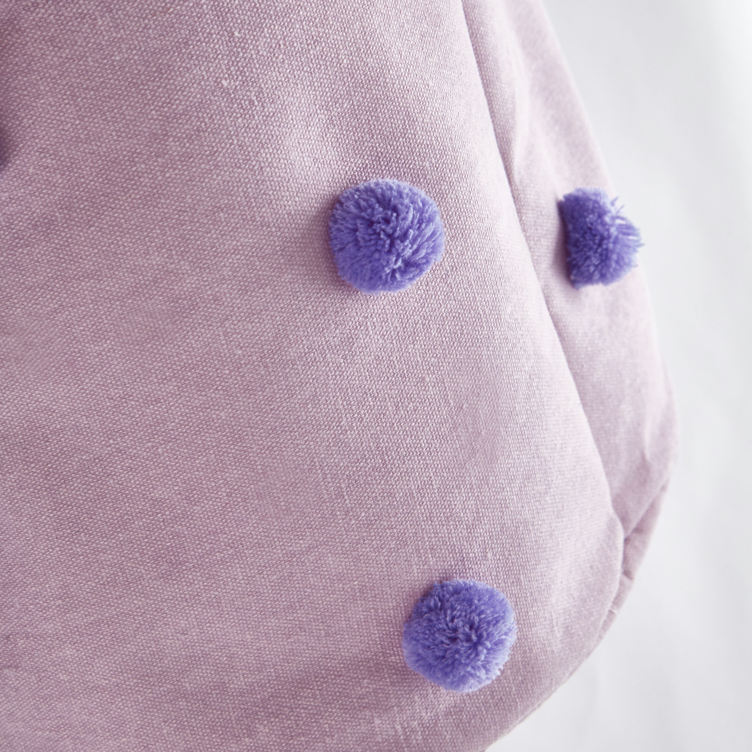Heritage Kids Pom Pom Storage Bin (Set of 4), Purple