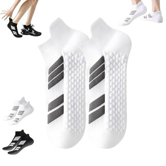 Upliftjoys Unisex Low-Cut No-Show Sports Socks, Upliftjoys Socks, Ankle Short Anti-Slid Athletic Running Men Women