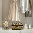 thumbnail image 4 of HELLHERO Daisy Floral Pattern Protective Travel Steamer Storage Bag Compatible with Most Iron Durable & Protective Organizer Lightweight Travel Bag, Case Only, 4 of 6