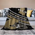 thumbnail image 4 of Fashion City Football Blanket, Best Gifts for Men Women Kids Football Fans, Fashion Style Super Soft Flannel Throw Blankets Bed Living Room, 60" x 50", 4 of 6
