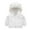 White, variant on Esaierr Kids Baby Girls Boys Winter Outerwear Warm Ear Hooded Coat Jacket 6M-6Y Neutral Outfit Newborn Infant Fleece Hoodie Outerwear