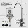 thumbnail image 4 of Geekpure 6-Stage Reverse Osmosis Water Filter System With Ultraviolet Sterilizer Filter-75GPD, 4 of 9