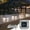 B, variante sur Dvkptbk Lampe Solaire Lampes Solaires au Sol Extérieures avec Lampe DEL Perles Lumières Disque Lumières de Jardin à Énergie Solaire Encastrées Éclairage Paysages Extérieurs Éclairage et Plafond