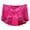 Hot Pink, variant on Women Floral Lace High Waist Underwear Full Coverage Panties Mesh Breathable See Through Briefs Soft Stretch for Women Black XXL