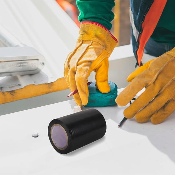 PENIKOKO Versatile Black Electric Tape for Wiring Plumbing and Hose Repair with Easy Application