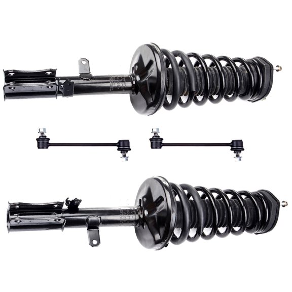 SCITOO 271681 271680 K90313 Rear Strut Spring Assembly Stabilizer Bar Link Kit Fits 1997 1998 1999 2000 2001 for Lexus ES300 1997 1998 1999 2000 2001 2002 2003 for Toyota Avalon