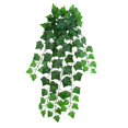 thumbnail image 2 of 1 hebra Artificial hiedra hoja plantas vid colgante falso follaje flores hogar cocina jardín Oficina boda decoración de , hojas de camote Macarena plantas de hojas de hiedra realistas, 2 of 8
