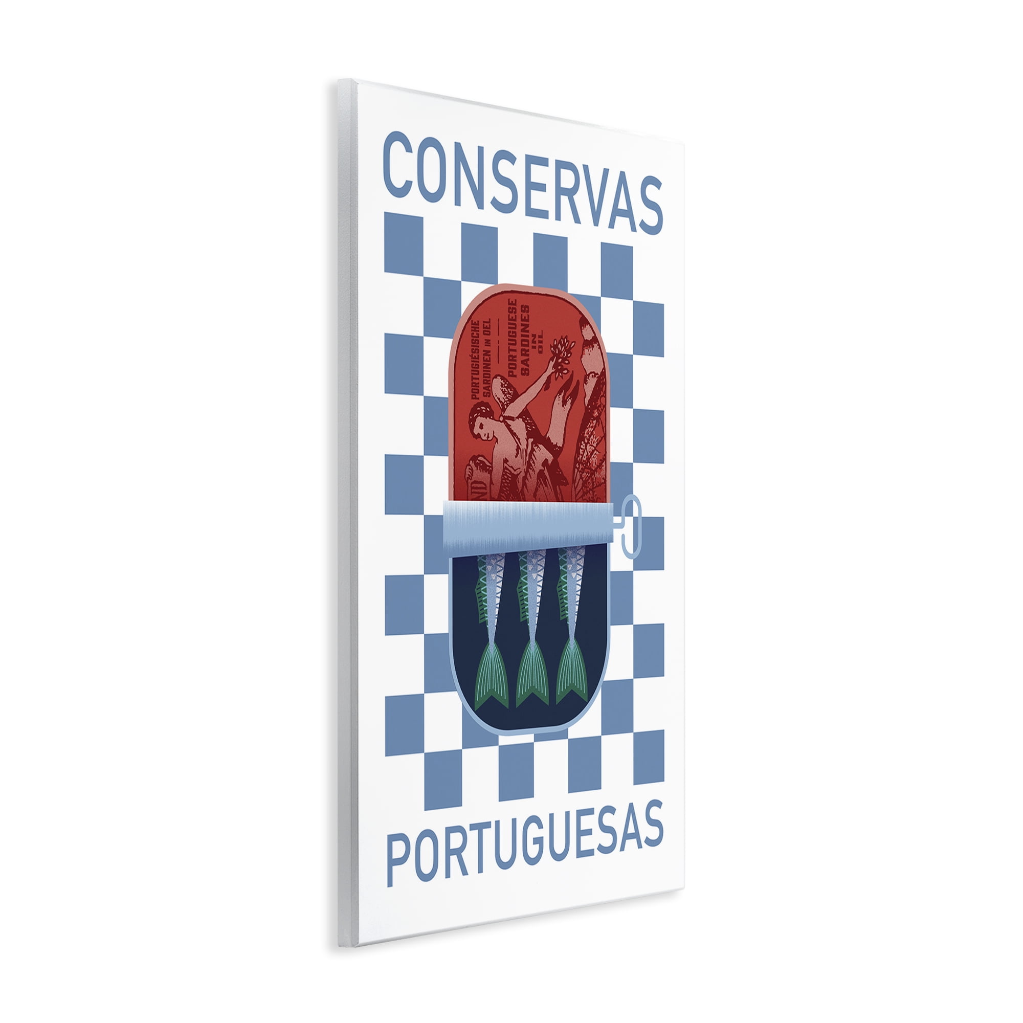 Stupell Industries Portuguese Canned Fish Food & Beverage Painting Unframed Art Print Wall Art, 10 x 15
