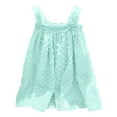thumbnail image 1 of Hfolob Robes d'Été pour Filles Robe Sans Manches à Volants Fluide Décontractée 12-18 Mois, 1 of 4