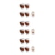 thumbnail image 5 of Greeniant Juego de 4 piezas de acero inoxidable, vaso de vino, taza de cerveza, vasos de agua, Metal para viajes, Picnic, Camping, cubiertos, Type1 NO1, 5 of 6