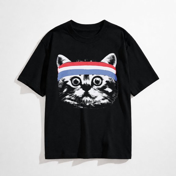 Men's Patriotic Graphic Tees for 4th of July - USA American Flag Shirts for Guys