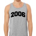 thumbnail image 2 of 2006 College Style Tank Top Unisex X-Small Grey, 2 of 5