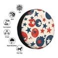 thumbnail image 5 of Multi-Size Car Tire Dust Cover Sunscreen, Corrosion, Dust And Water Keep Spare Tires Clean Independence Day Theme Star (2) 15 Inch, 5 of 8