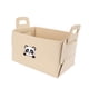 thumbnail image 5 of Cesta de almacenamiento de fieltro, , contenedor de almacenamiento plegable, carga del maletero del coche para el maletero del dormitorio Beige M, 5 of 8