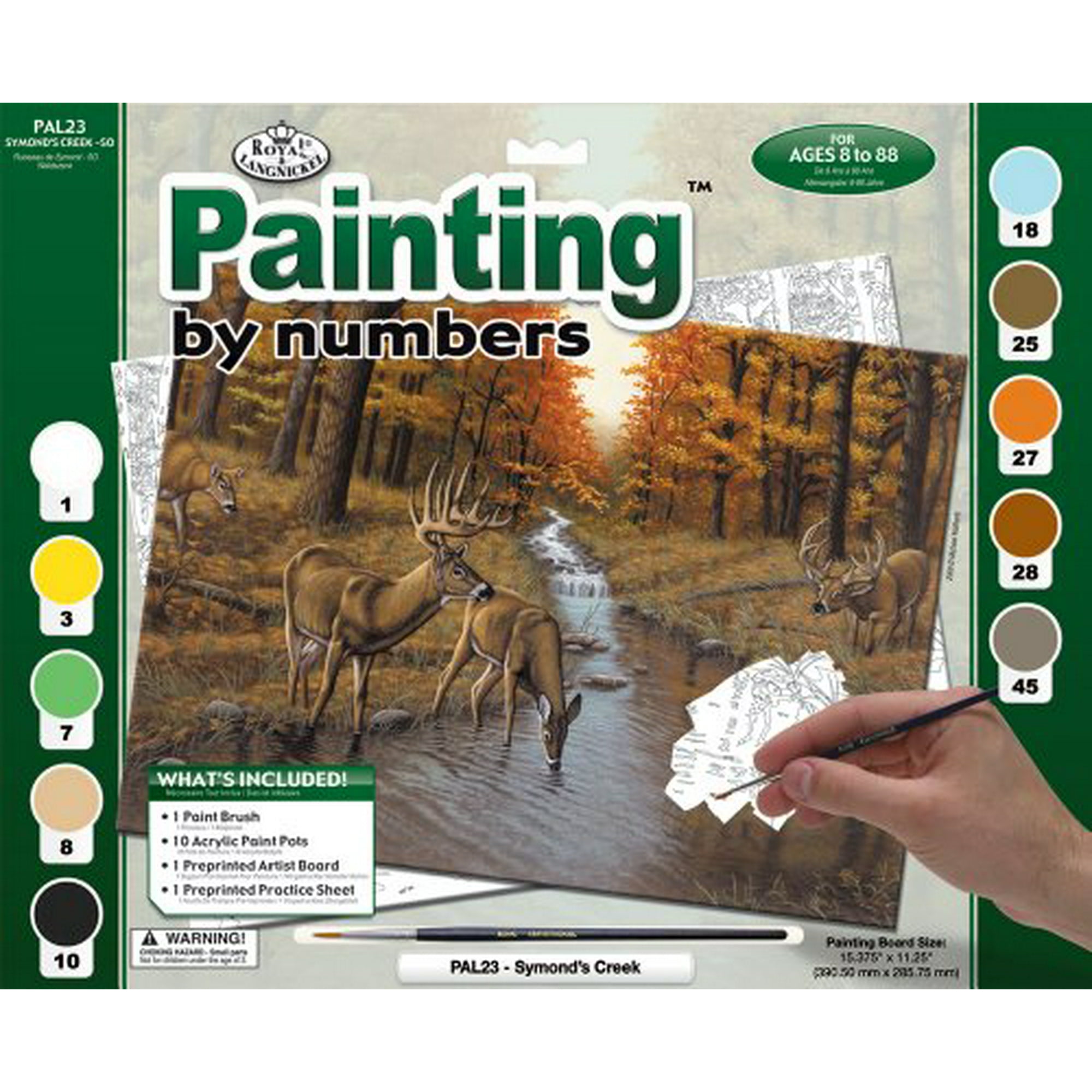 My First Paint By Number Youtube