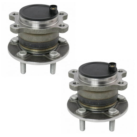 TRQ Rear Wheel Bearing & Hub Assembly LH RH Pair for Ford Transit Connect New BHA52005
