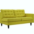 thumbnail image 4 of Empress Left-Facing Upholstered Fabric Loveseat in Oatmeal, 4 of 7