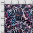 thumbnail image 2 of oneOone Cotton Poplin Twill Black Fabric Abstract Sewing Material Print Fabric By The Yard 56 Inch Wide, 2 of 6