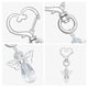 thumbnail image 4 of Colgante creativo con forma de llave de ángel para baby shower, regalo para invitados a la fiesta, etiqueta de agradecimiento, 4 of 5