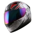 thumbnail image 2 of 1STORM MOTORCYCLE FULL FACE HELMET BIKE BOOSTER G335CLS SKULL RED, 2 of 6