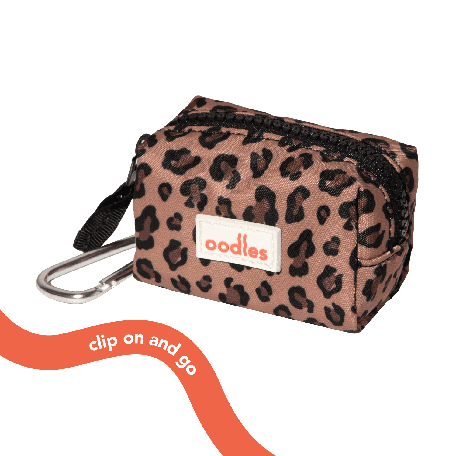 Oodles Multi-Colored Leopard Print Dog Walking 3 Piece Set, Medium