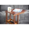 thumbnail image 3 of Casual Contemporary Living Solid Acacia C Table Wth Storage Tray- Mahogany, 3 of 7