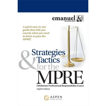 Bar Review Strategies & Tactics for the Mpre, (Paperback)