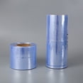 thumbnail image 3 of Película termorretráctil de PVC, bolsa retráctil de 100, película de plástico plana azul transparente para embalaje de alimentos, película a prueba de polvo para uso diario, 3 of 3