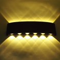 thumbnail image 5 of Lámpara de entrada personalidad extremadamente simple creativa led hogar lámpara de pared curva sala de estar pasillo lámpara de noche lámpara, 5 of 5