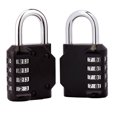 thumbnail image 5 of [2 Piezas] Candado de Combinación de 4 Dígitos, Cerradura de Combinación Impermeable, Cierre de Combinación Impermeable de Metal y Acero Chapado (Negro) Sincero Electrónica, 5 of 5