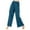 Blue-07, variant on Women's Dance Pants Straight Tube Flowing Loose Wide Leg Pants Body Flowing Strap Pants