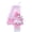 D, variant on Elegant Pink Glitter Number Candle Decorative Birthday Cake Topper for Milestone Anniversary Celebrations and Party Decor Number 1