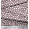 thumbnail image 2 of Soimoi Poly Georgette Fabric Cat Animal Print Sewing Fabric Yard 42 Inch Wide, 2 of 3