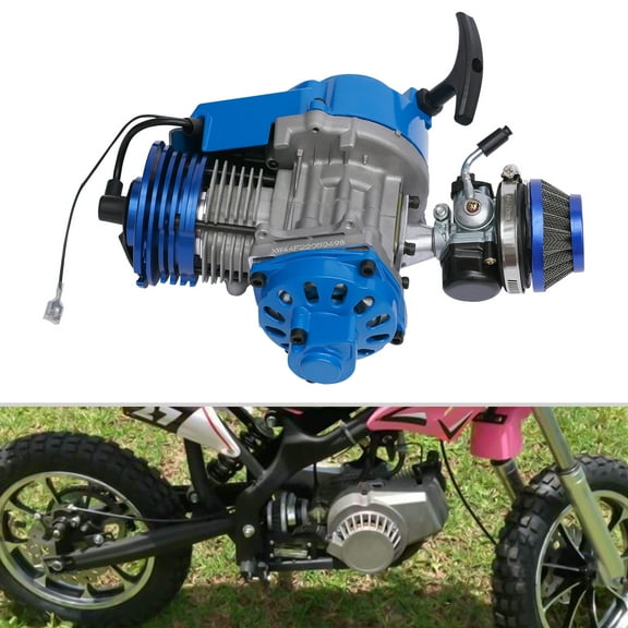 49cc High Performance Racing Complete Engine for Mini Dirt Bike, Pocket Bike, and Mini ATV – 1.8kw Power, 11000rpm Max Speed, 2-Stroke