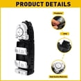 thumbnail image 4 of Reliable Power Window Switch Cars Left Side Switch for Mercedes-Benz C43 AMG 2017-2018 Sedans, Front Left, 4 of 7