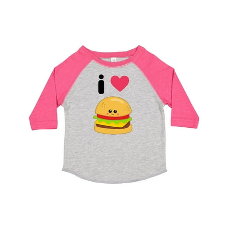 

Inktastic I Love Cheeseburgers Gift Toddler Boy or Toddler Girl T-Shirt