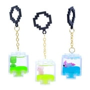 Minecraft Charms Backpack Hanger, Action Figure Accessory Keychain, Children Ages 3+